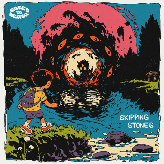 Bored to Death - Skipping Stones Album Art